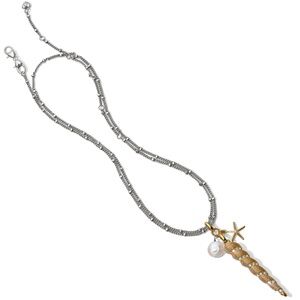 NWT Brighton Under the Sea Convertible Shell Necklace